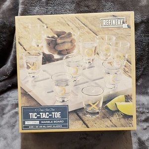Refinery 10 Pcs Shot Time Tic-Tac-Toe Drinking Game